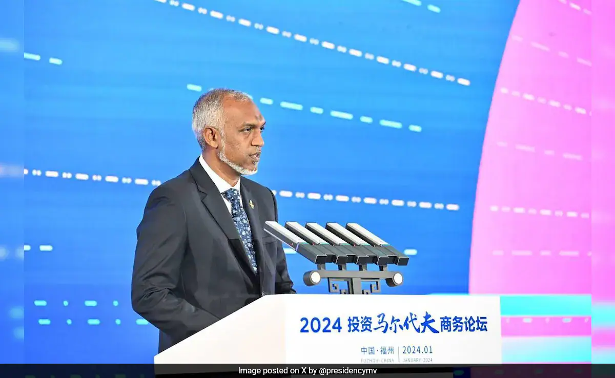 Maldives President Urges China for Increased Tourist Influx