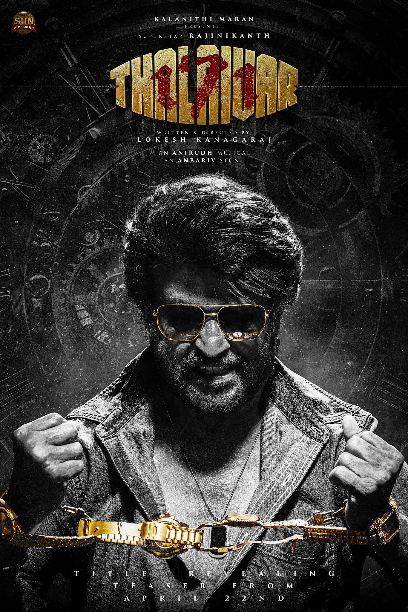 Rajinikanth Dazzles in Gold in First Look from Thalaivar 171 with Lokesh Kanagaraj; Title Announcement Imminent