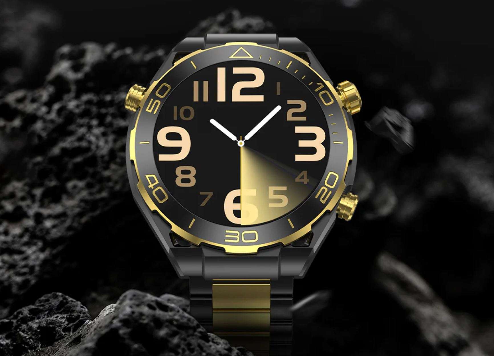 Gold Design Waterproof Smartwatch